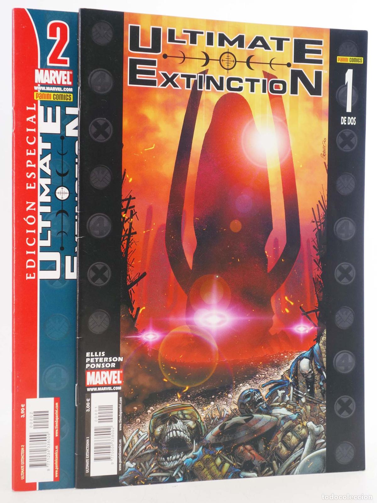 C&oacute;mics: ULTIMATE EXTINCTION 1 A 2. COMPLETA. Forum, 2006