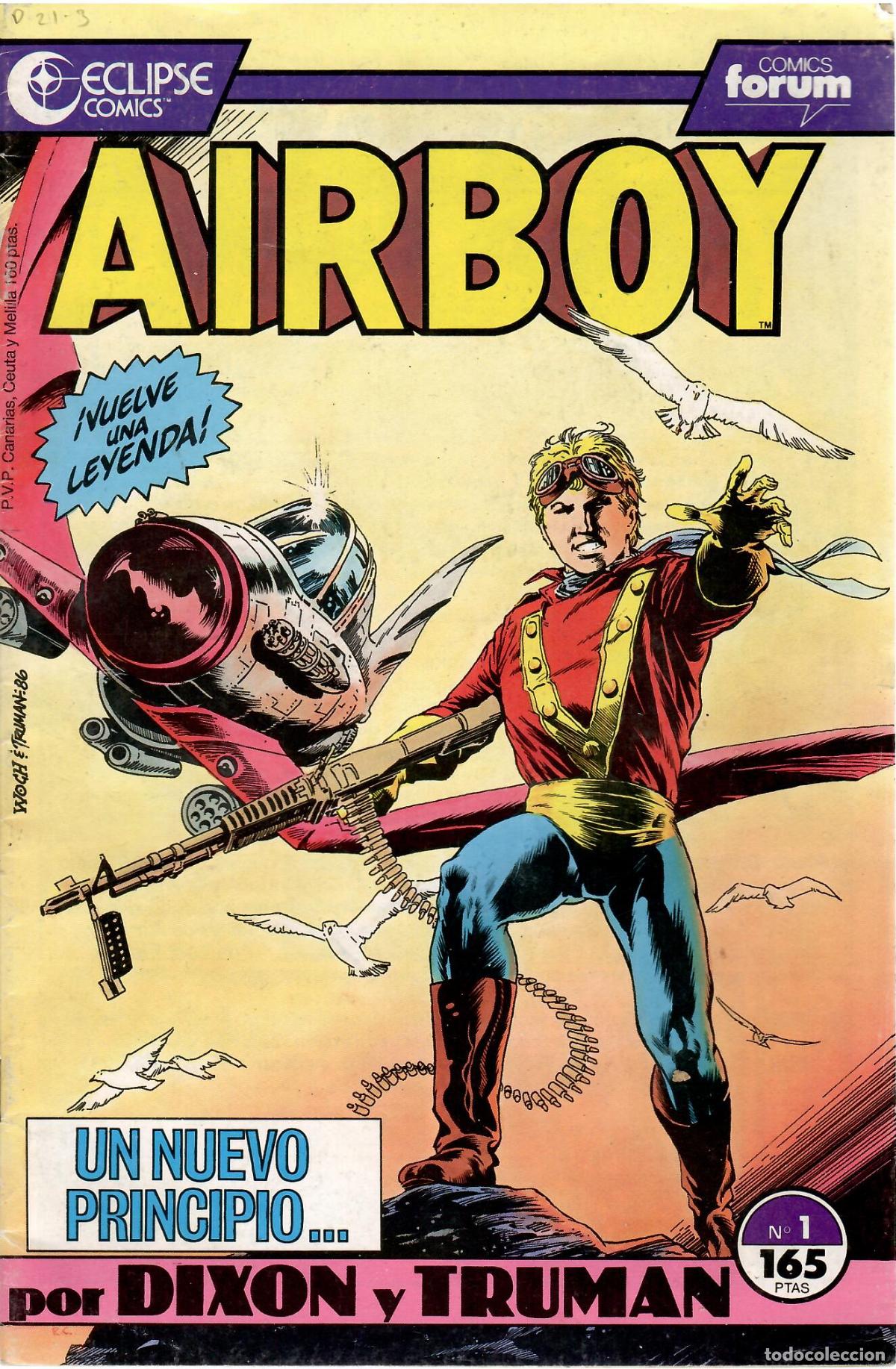 C&oacute;mics: Comic Airboy, n&ordm; 1 - Eclipse Comics, Forum - Foto 1