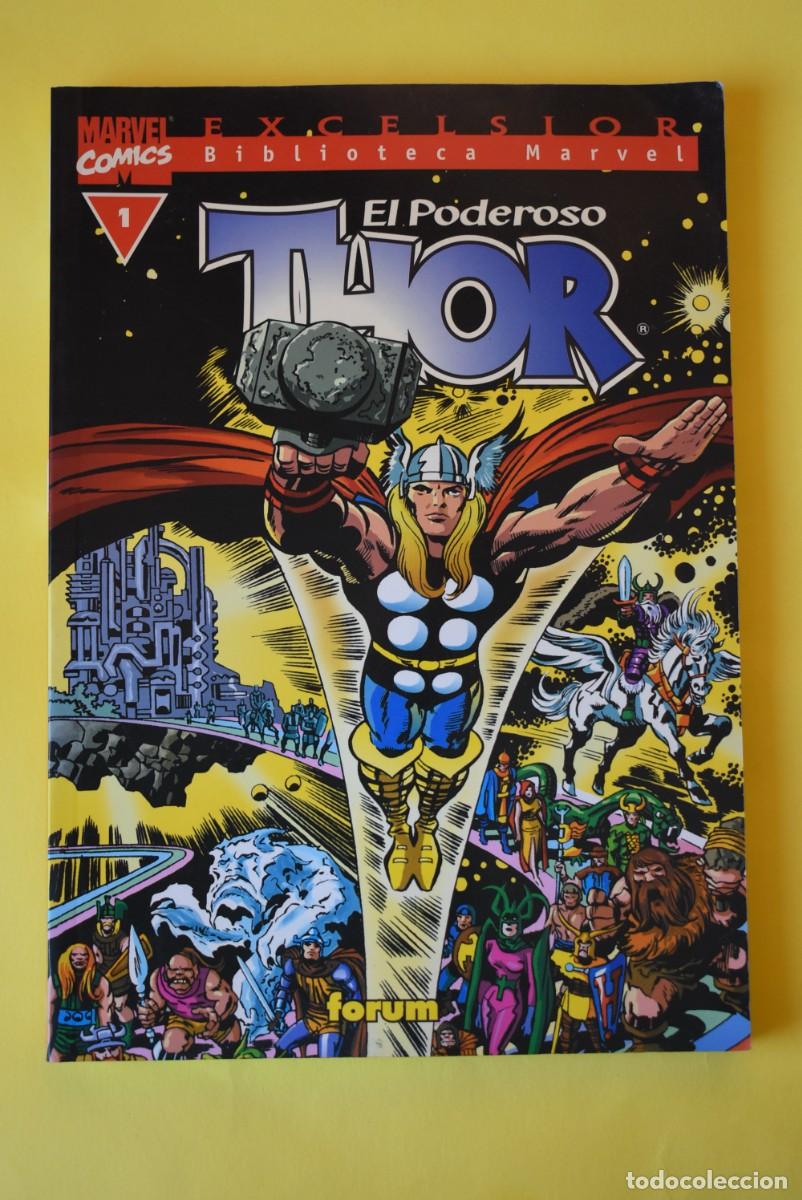 C&oacute;mics: Comic Marvel. Biblioteca Excelsior. El poderoso Thor. N. &ordm; 1. Forum. Marvel Comics - Foto 1