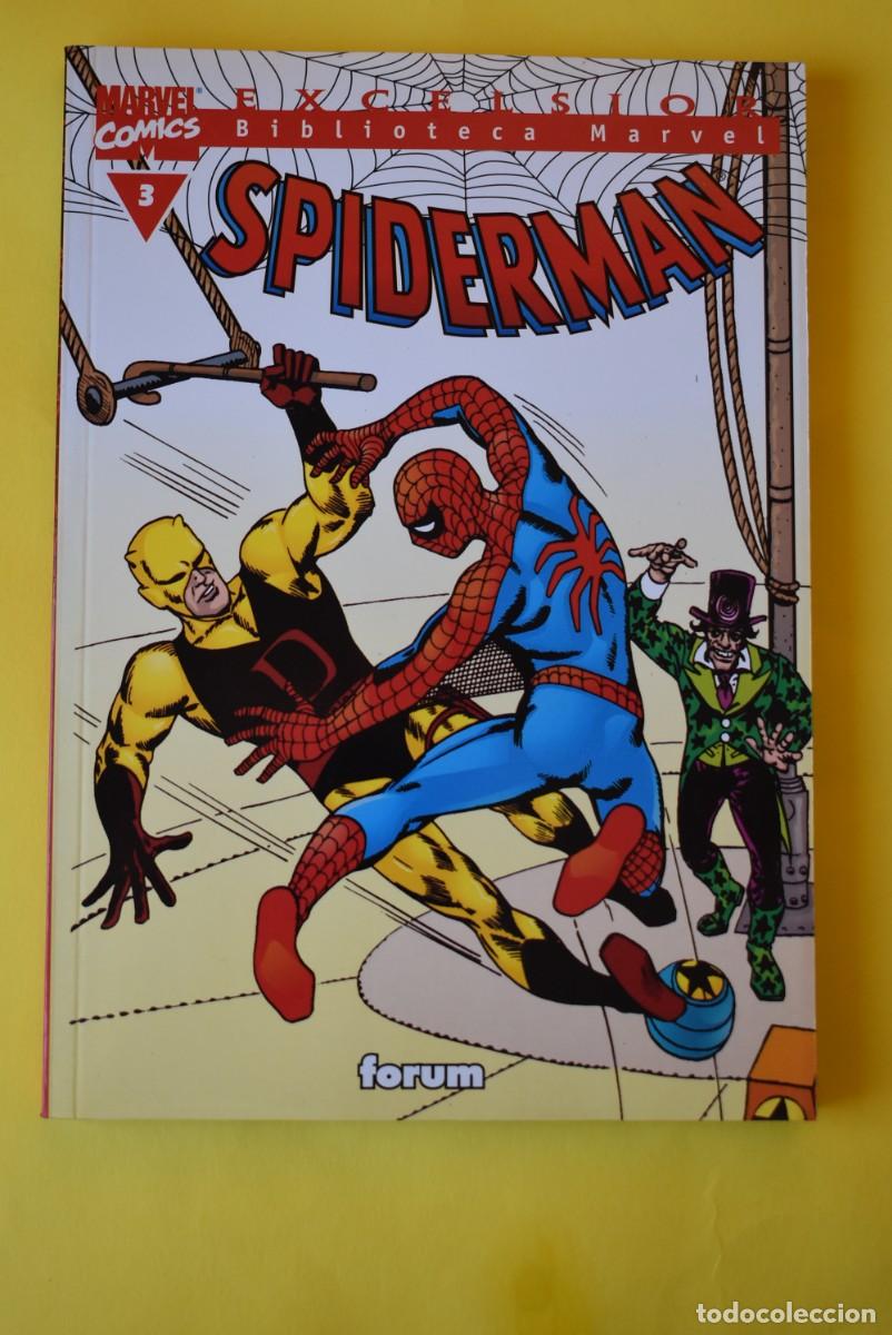 C&oacute;mics: Comic Marvel. Biblioteca Excelsior. Spiderman. N. &ordm; 3. Forum. Marvel Comics - Foto 1