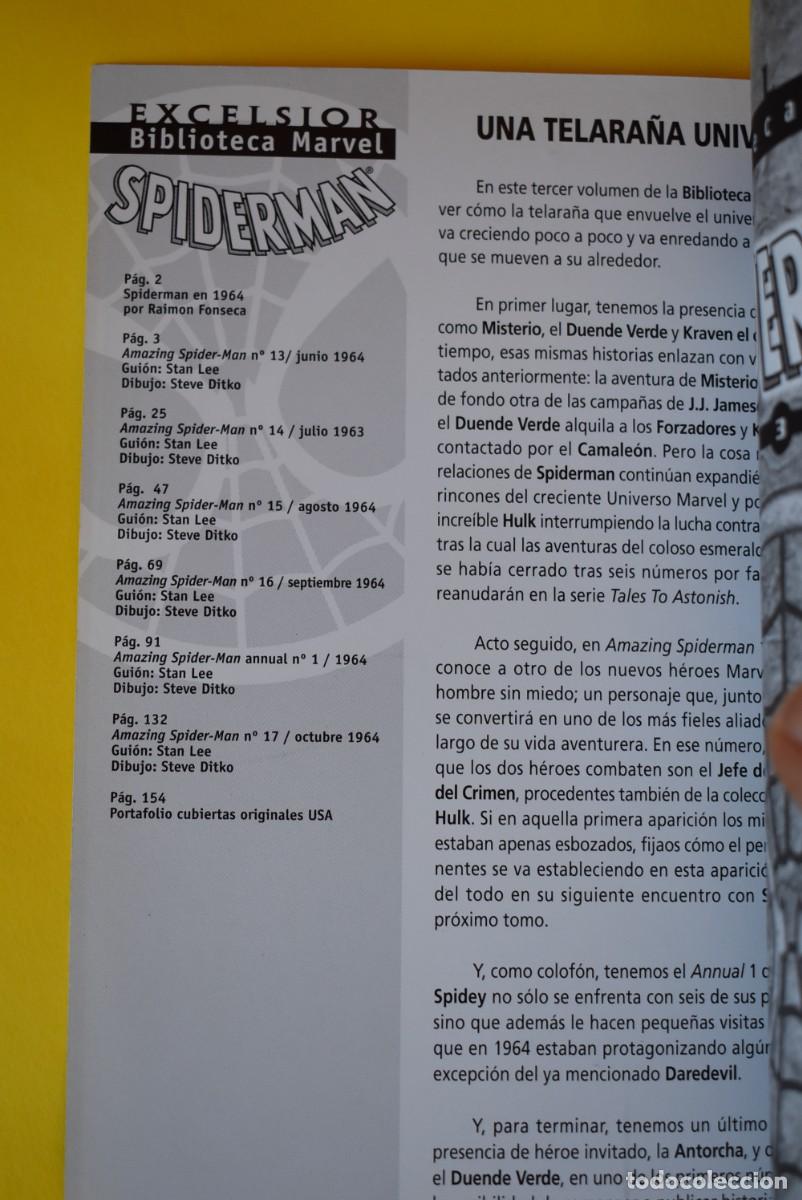 C&oacute;mics: Comic Marvel. Biblioteca Excelsior. Spiderman. N. &ordm; 3. Forum. Marvel Comics - Foto 3