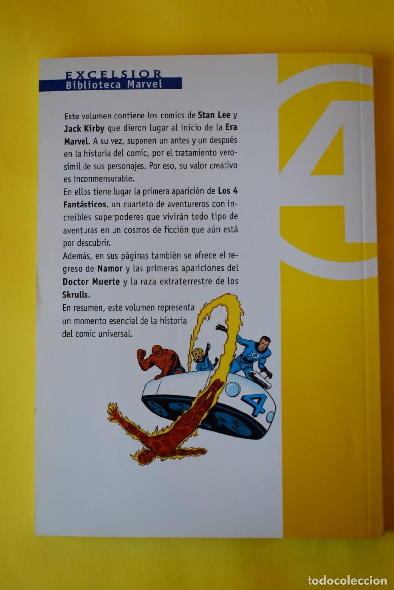 C&oacute;mics: Comic Marvel. Biblioteca Excelsior. Los 4 fant&aacute;sticos. N. &ordm; 1. Forum. Marvel Comics. - Foto 5