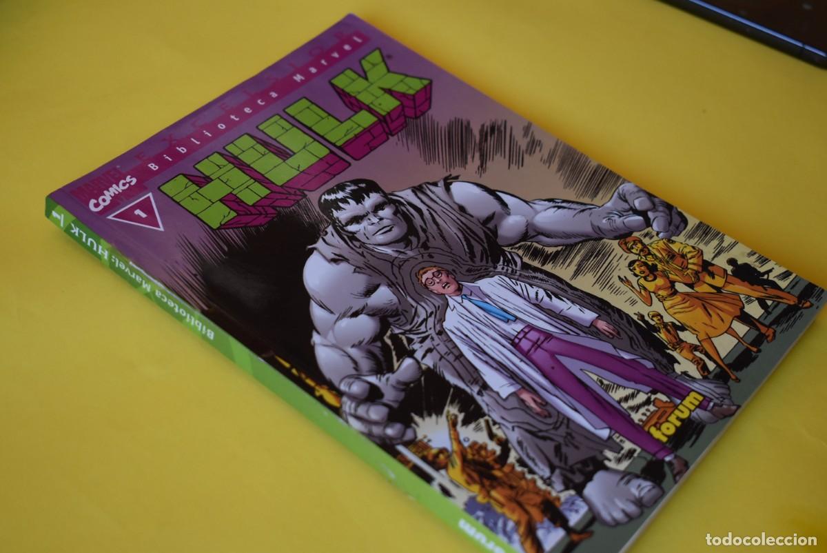 C&oacute;mics: Comic Marvel. Biblioteca Excelsior. Hulk. La Masa. N. &ordm; 1. Forum. Marvel Comics. - Foto 2