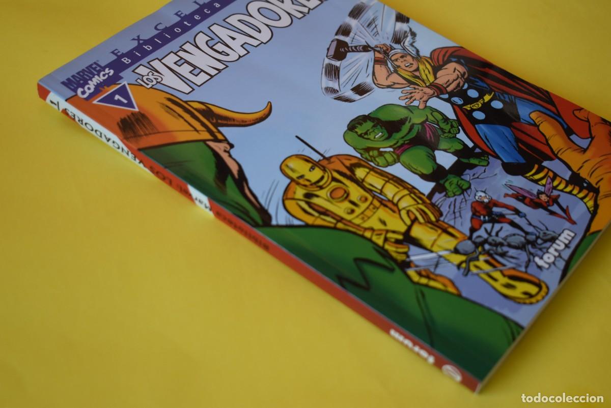 C&oacute;mics: Comic Marvel. Biblioteca Excelsior. Los Vengadores. N. &ordm; 1. Forum. Marvel Comics. - Foto 3