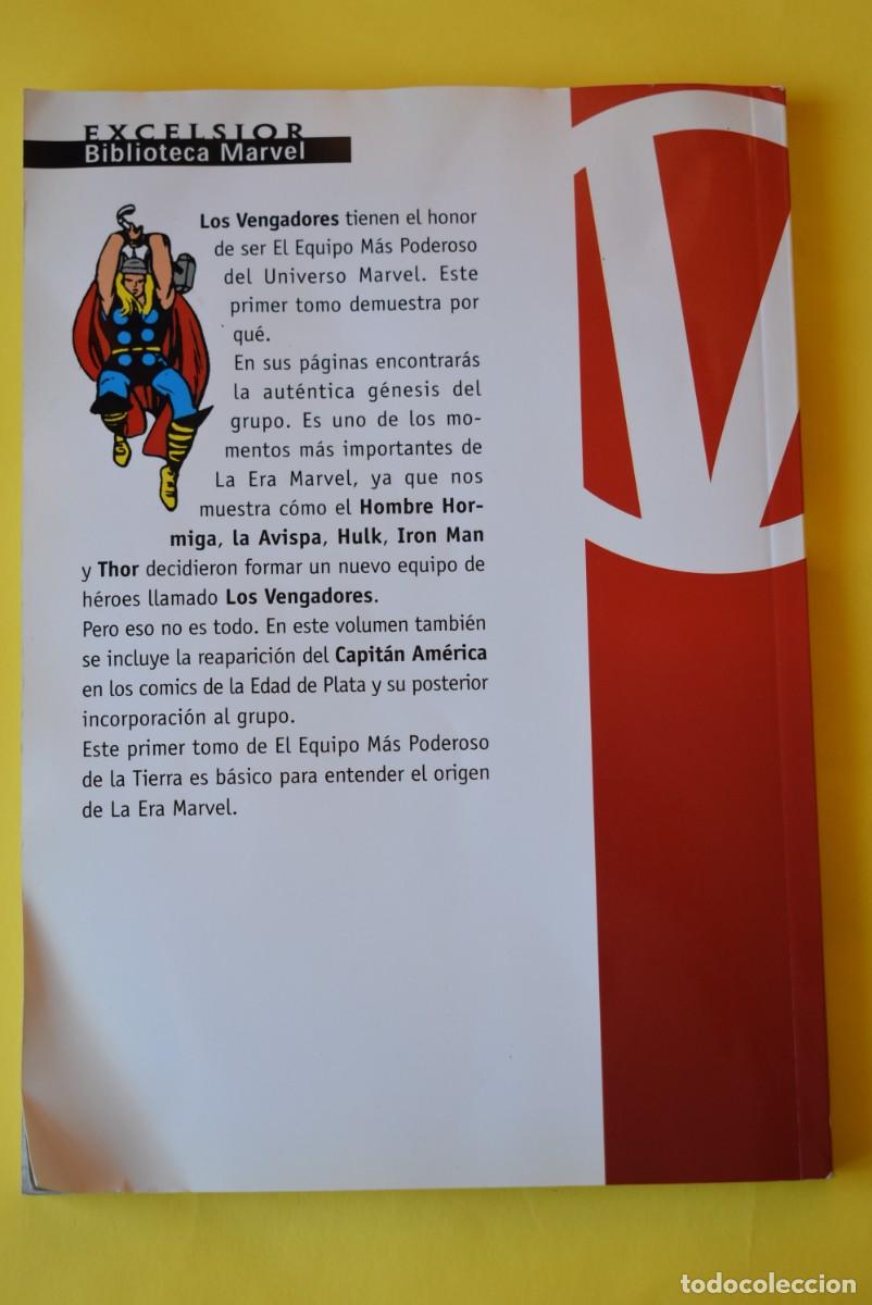 C&oacute;mics: Comic Marvel. Biblioteca Excelsior. Los Vengadores. N. &ordm; 1. Forum. Marvel Comics. - Foto 6