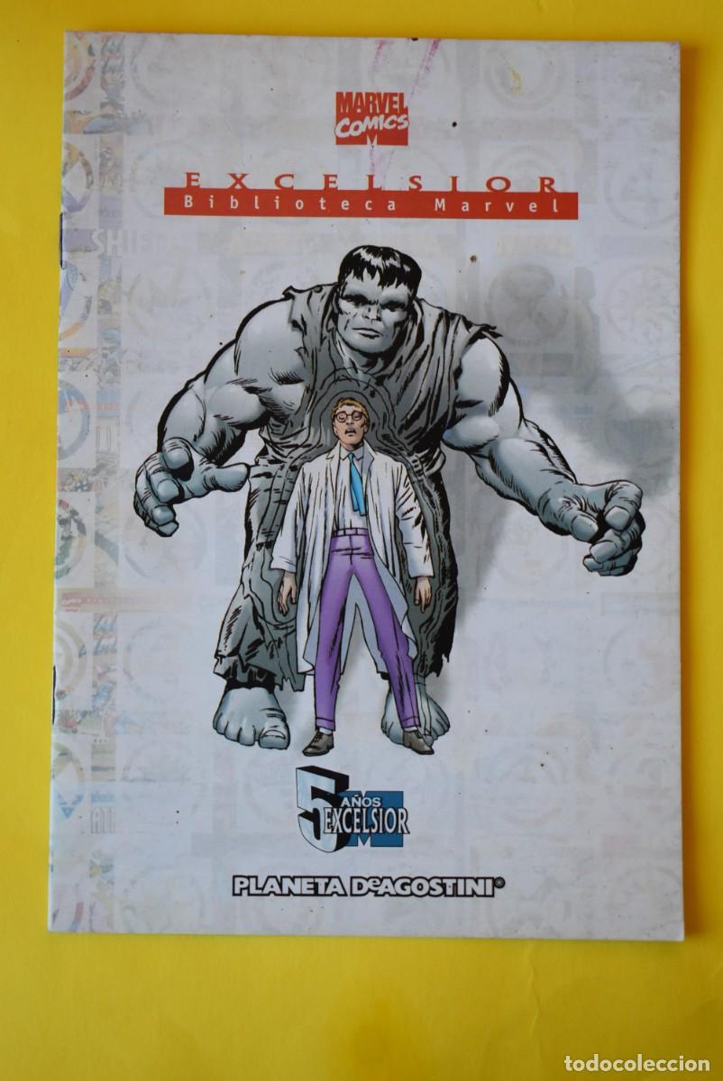 C&oacute;mics: Folleto publicidad Comics Marvel. Biblioteca Excelsior. Forum. Marvel Comics.