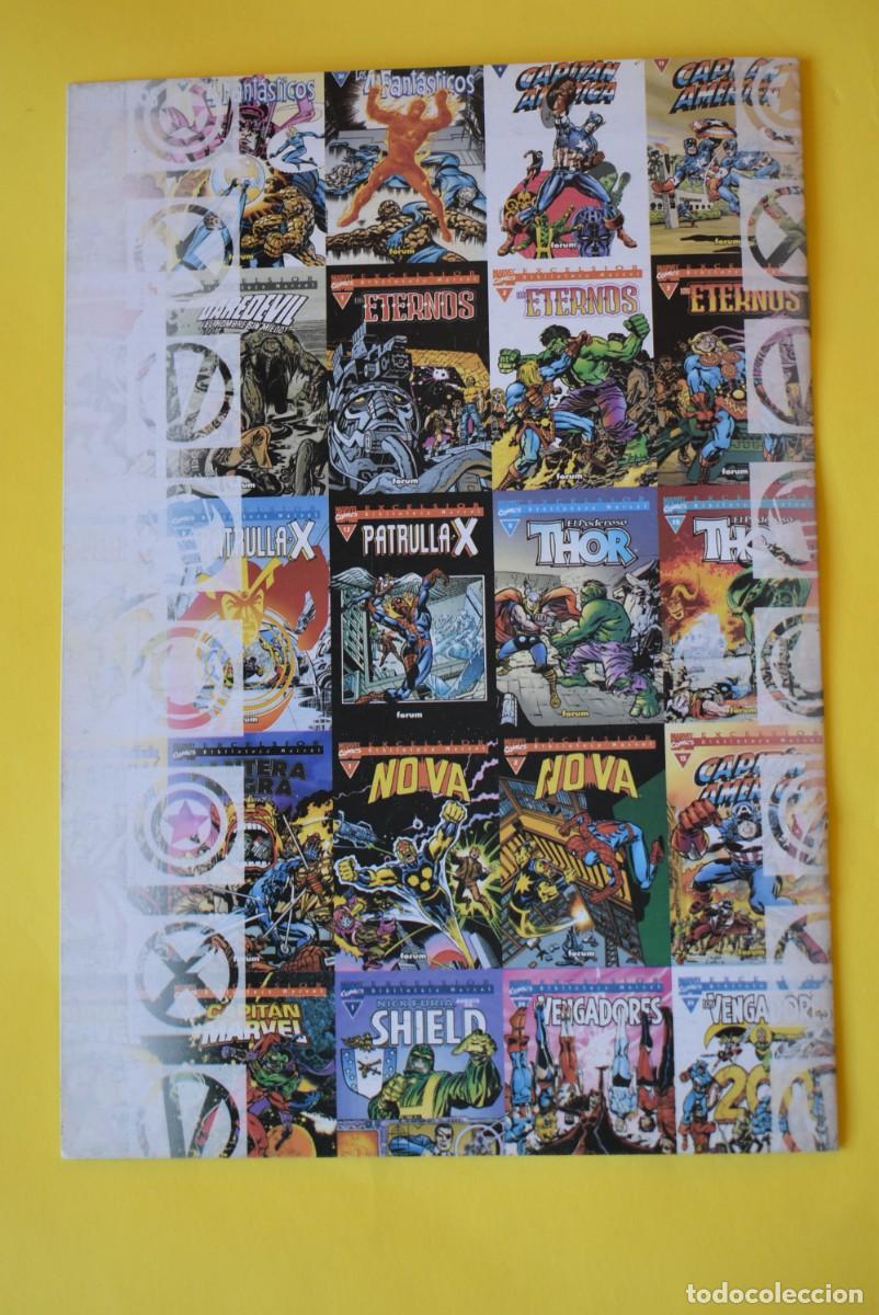 C&oacute;mics: Folleto publicidad Comics Marvel. Biblioteca Excelsior. Forum. Marvel Comics. - Foto 4
