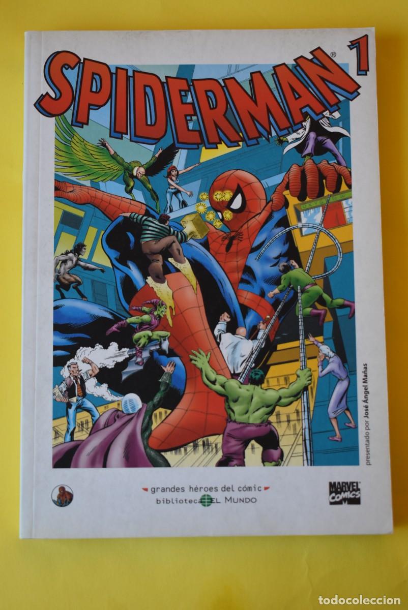 C&oacute;mics: Comic Marvel. Biblioteca El Mundo. Spiderman. N. &ordm; 1. Forum. Marvel Comics. Planeta DeAgostini