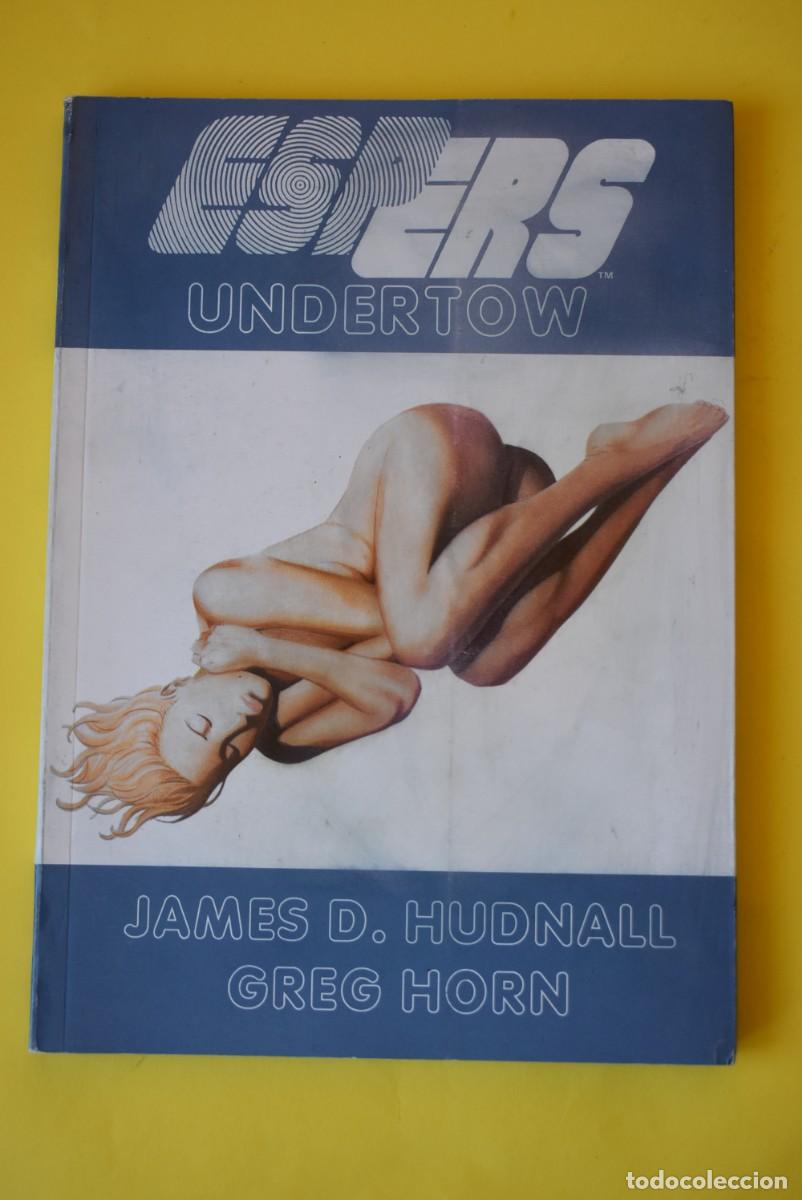 C&oacute;mics: Comic ESPers Undertow. Hudnall. Greg Horn. Aleta Ediciones 2004. Dark Planet