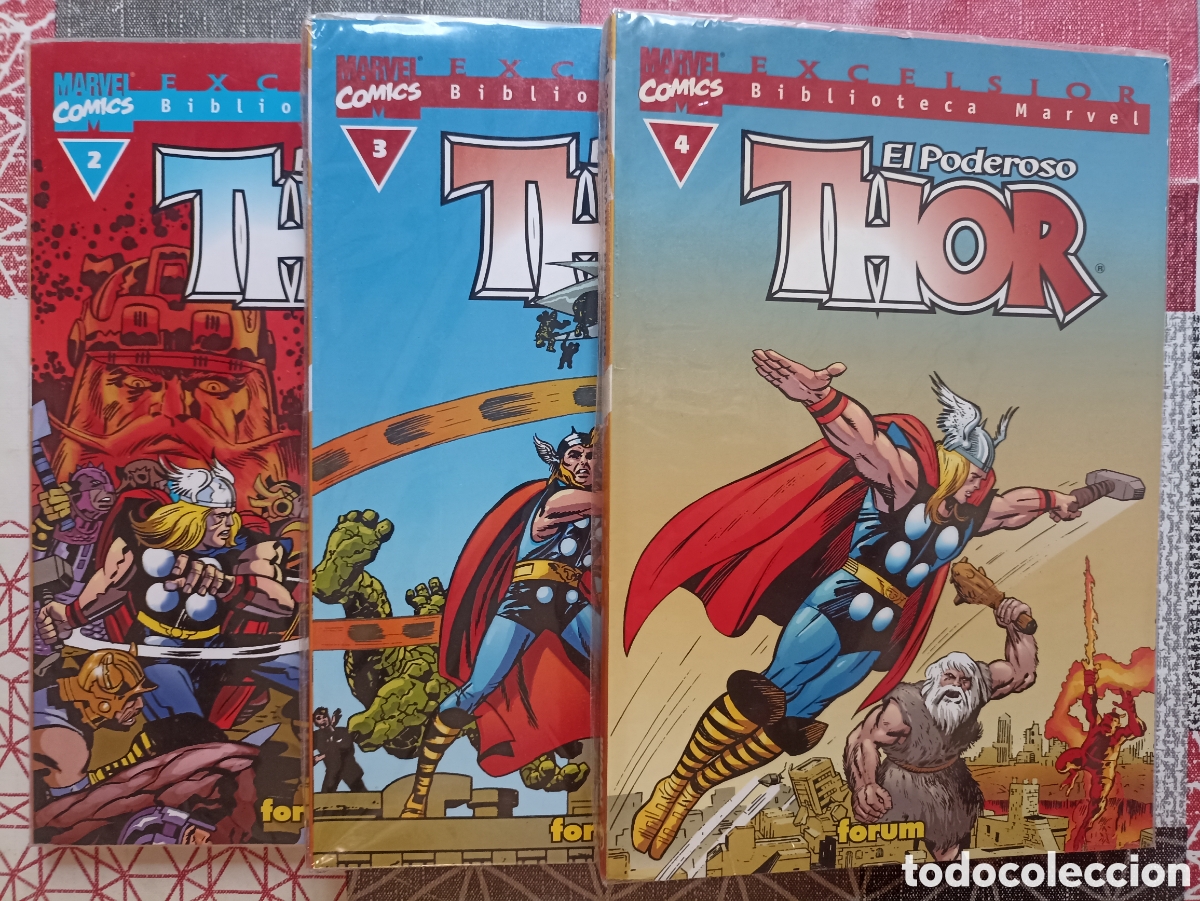 C&oacute;mics: BIBLIOTECA MARVEL: THOR N&deg;2, 3, 4 -Forum- - Foto 1