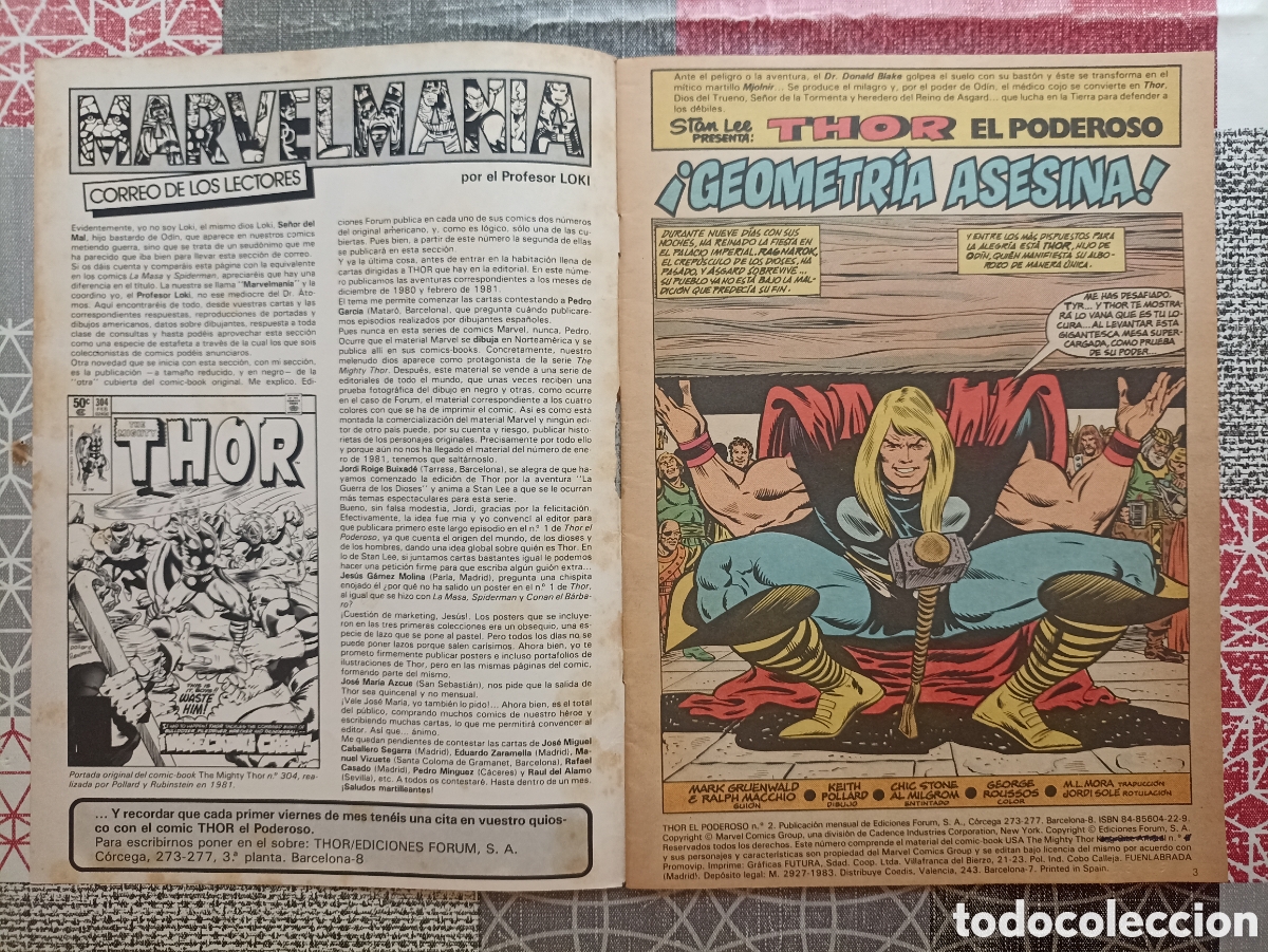 C&oacute;mics: THOR VOL.1 N&deg;2, 42 -Forum- - Foto 3