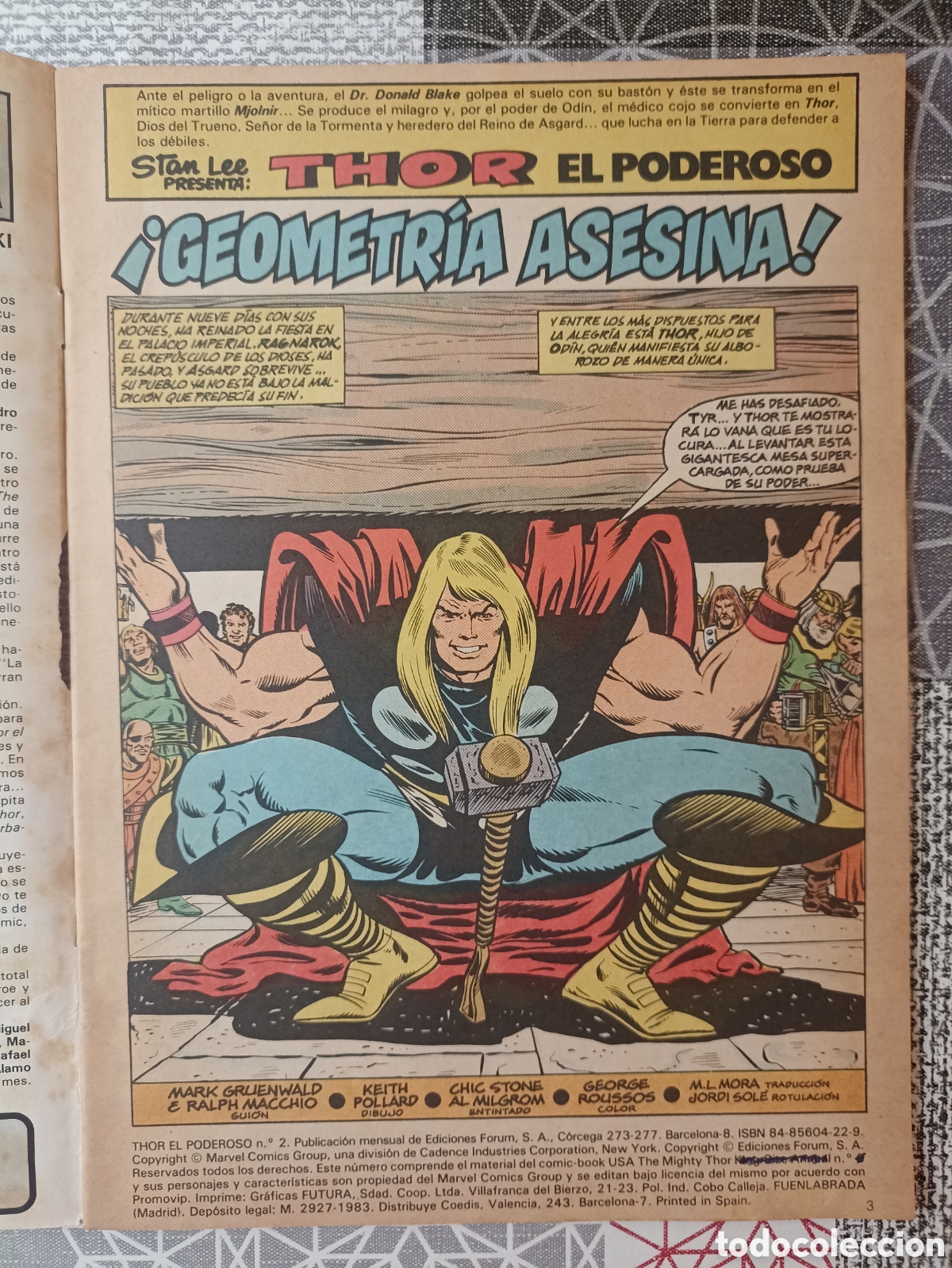 C&oacute;mics: THOR VOL.1 N&deg;2, 42 -Forum- - Foto 5
