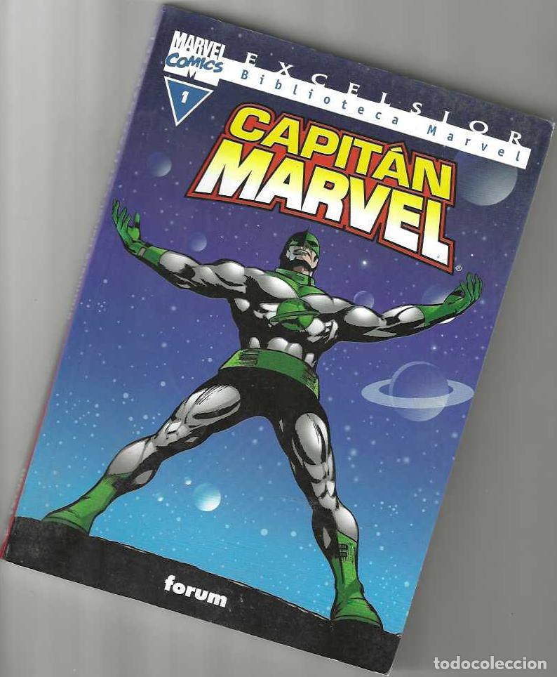 C&oacute;mics: CAPITAN MARVEL- TOMO N&ordm; 1 - BIBLIOTECA MARVEL EXCELSIOR - EXCELENTE ESTADO !!