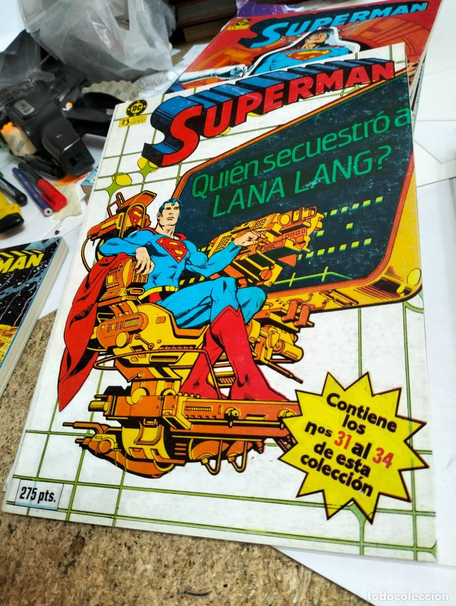C&oacute;mics: SUPERMAN vol.1 .. Tomo 7. # 31. al 34 ( RETAPADO 4. N&Uacute;MEROS )... ZINCO
