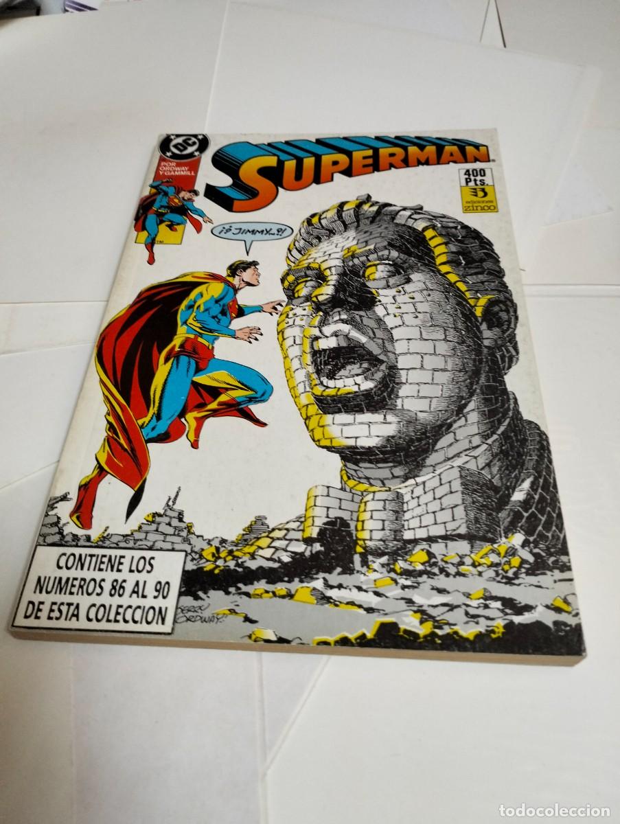 C&oacute;mics: SUPERMAN .. tomo 26... # 86. al 90. ( RETAPADO 4. N&Uacute;MEROS )... ZINCO