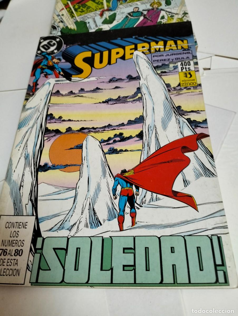 C&oacute;mics: SUPERMAN .. tomo 24... # 76. al 80. ( RETAPADO 4. N&Uacute;MEROS )... ZINCO - Foto 1