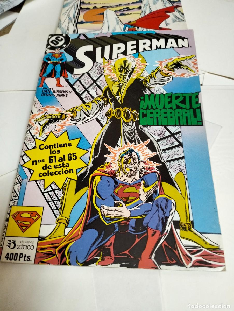 C&oacute;mics: SUPERMAN .. tomo 21... # 61 al 65 . ( RETAPADO 4. N&Uacute;MEROS )... ZINCO