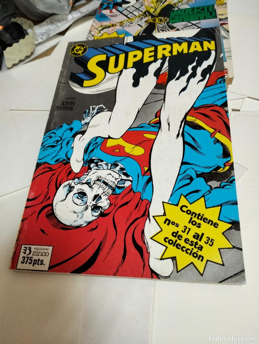 C&oacute;mics: SUPERMAN .. tomo 15... # 31 al 35 . ( RETAPADO 4. N&Uacute;MEROS )... ZINCO