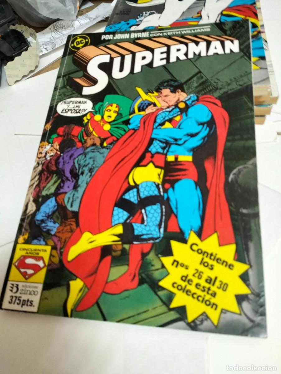 C&oacute;mics: SUPERMAN .. tomo 14... # 26 al 30 . ( RETAPADO 4. N&Uacute;MEROS )... ZINCO