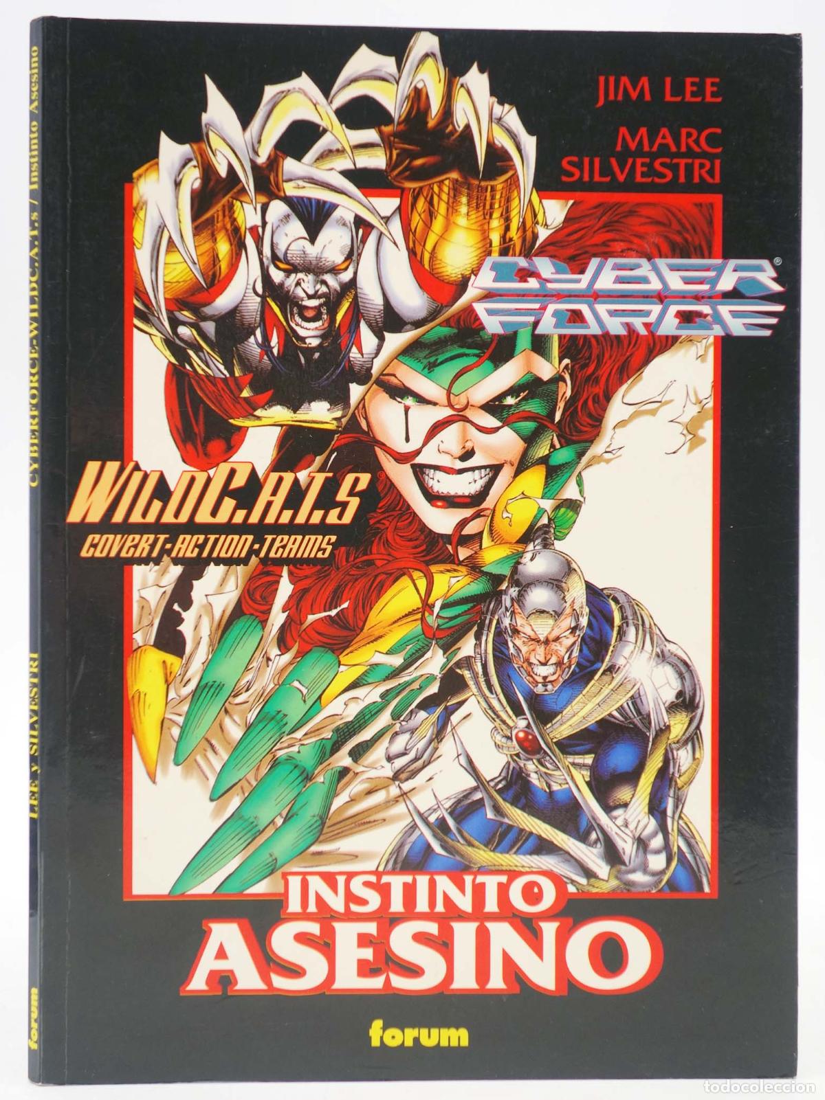 C&oacute;mics: OBRAS MAESTRAS 29. CYBERFORCE WILDCATS INSTINTO ASESINO (Marc Silvestri) Forum, 1998