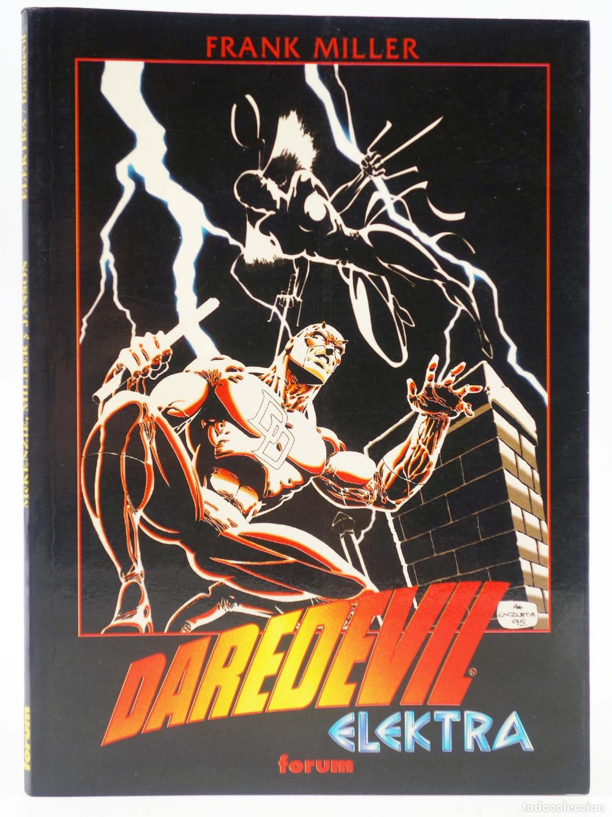 C&oacute;mics: OBRAS MAESTRAS 15. DAREDEVIL ELEKTRA (Frank Miller) Forum, 1995