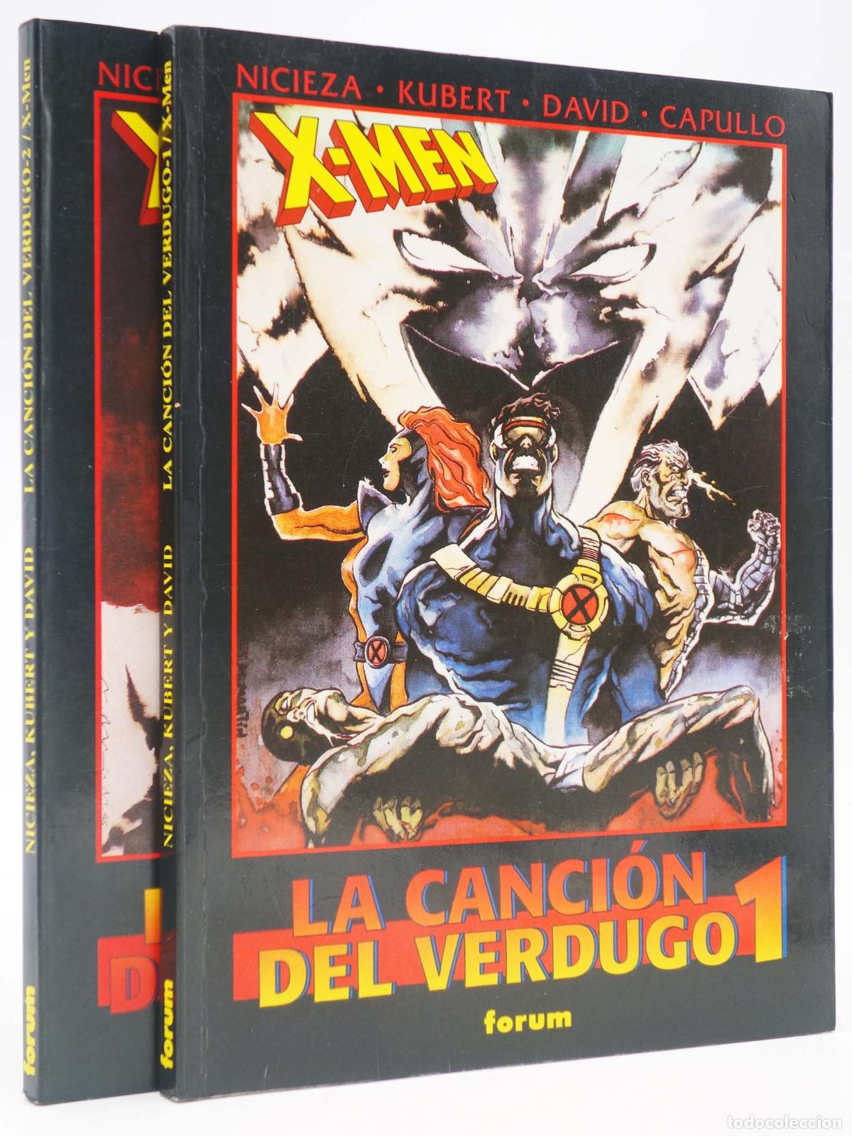 C&oacute;mics: OBRAS MAESTRAS 20,21. X MEN. LA CANCION DEL VERDUGO COMPLETA 1 Y 2 (Vvaa) Forum, 1996