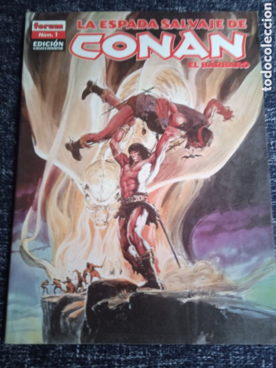 C&oacute;mics: LA ESPADA SALVAJE DE CONAN N&ordm; 1. -EDICION COLECCIONISTAS -ED. FORUM