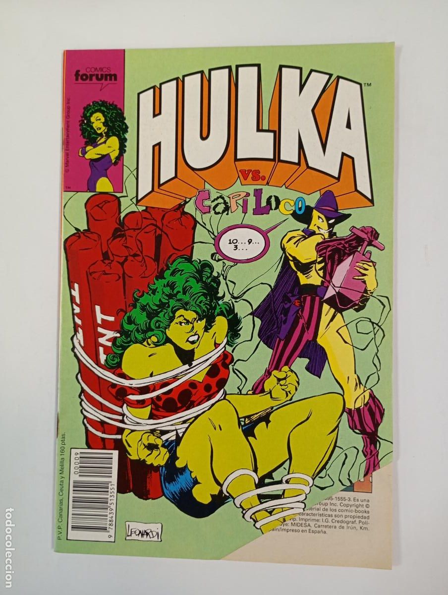 Comics : HULKA N&ordm; 9. COMCIS FORUM. TDKR91