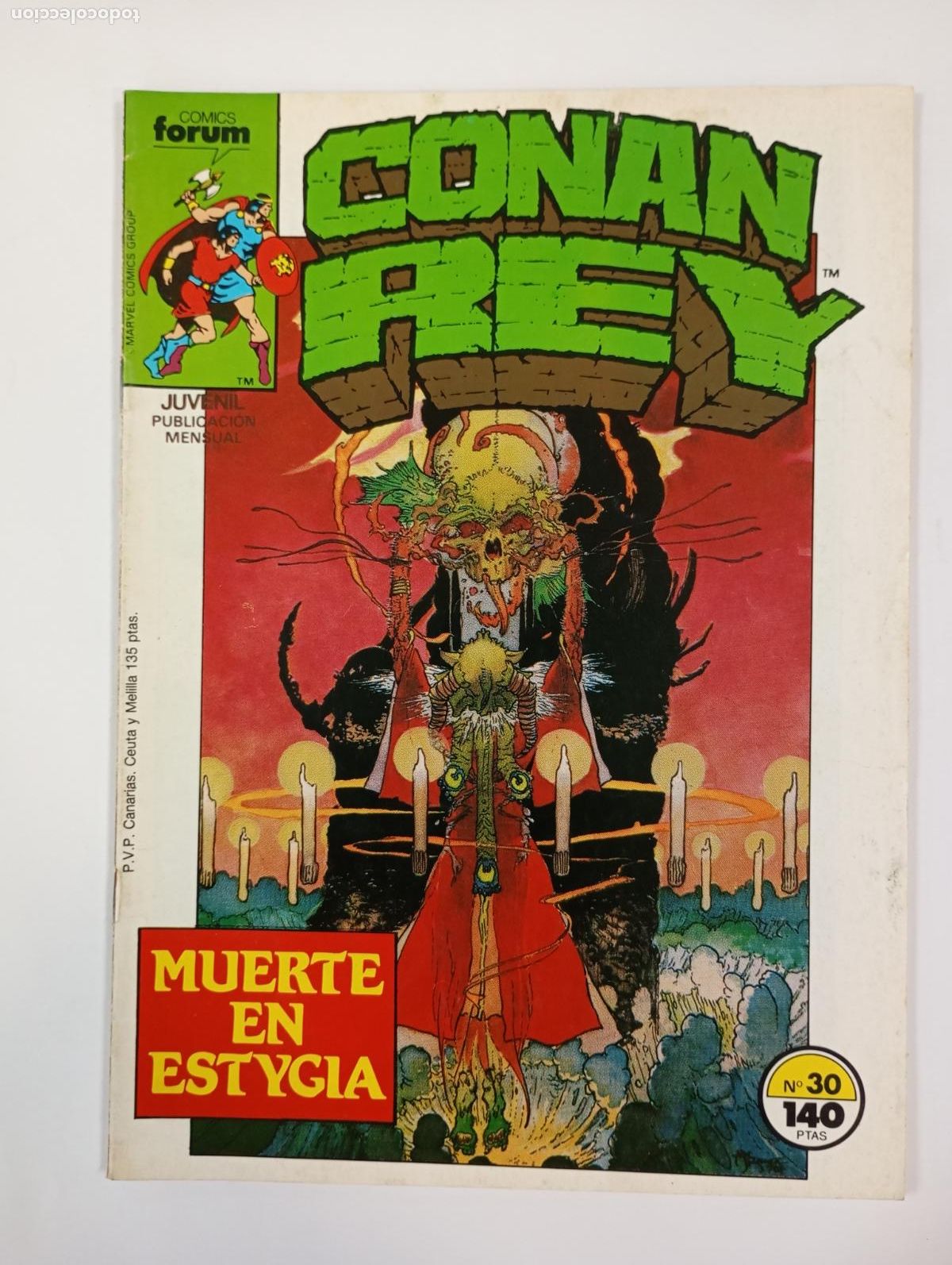 C&oacute;mics: CONAN REY N&ordm; 30. COMICS FORUM. TDKR91 - Foto 1