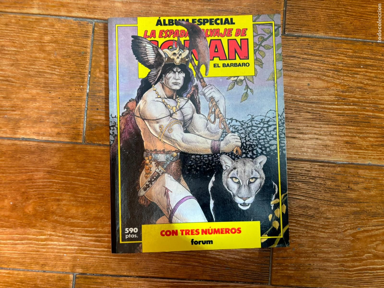 C&oacute;mics: ESPADA SALVAJE DE CONAN ALBUM ESPECIAL CONTIENE NUMEROS 90 91 92 EDICIONES FORUM