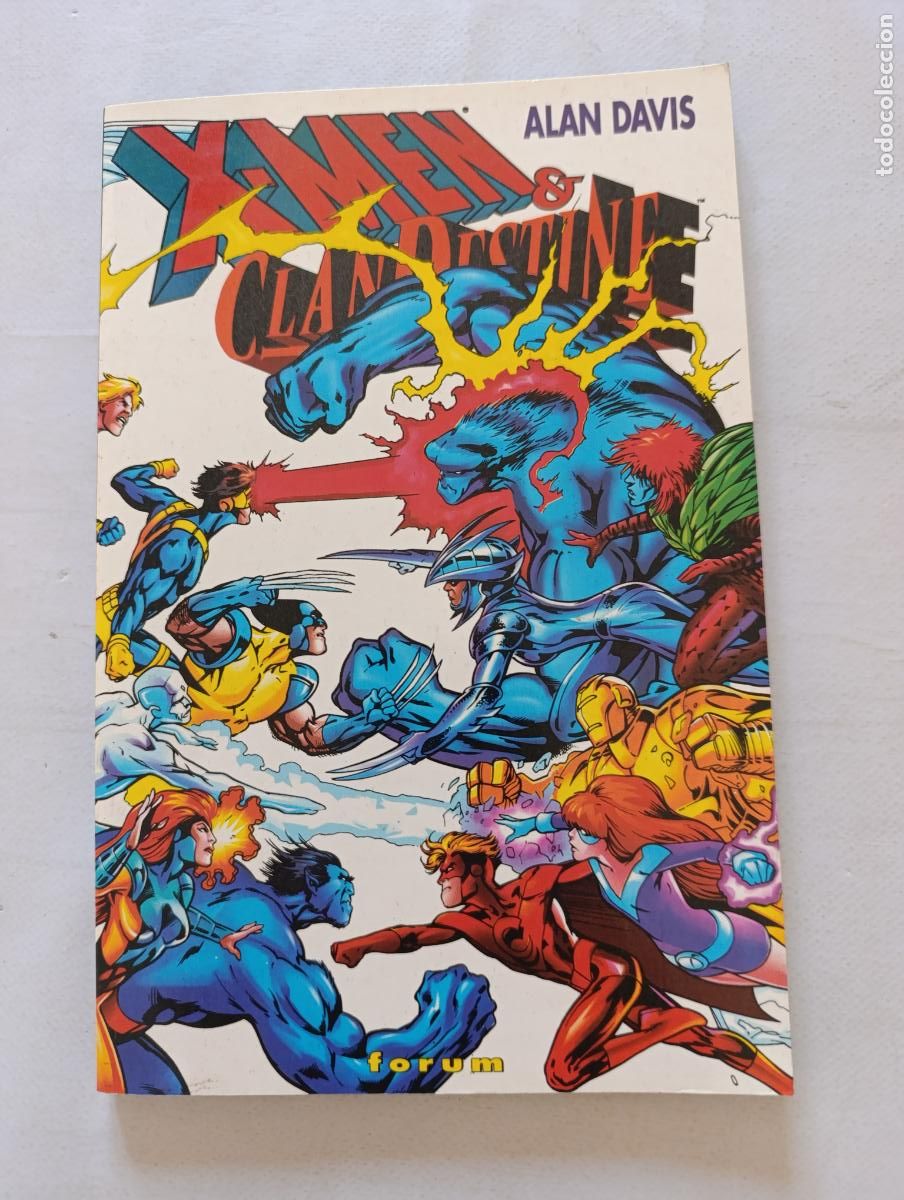 C&oacute;mics: X-MEN - CLANDESTINE - ALAN DAVIS - MARVEL - FORUM (357)