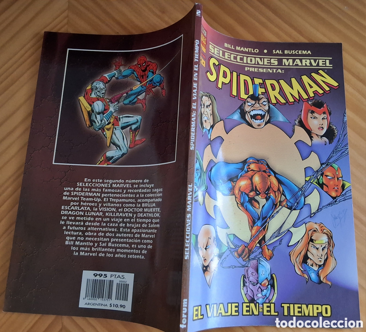 C&oacute;mics: Spiderman selecciones marvel comic n&uacute;mero 2 a&ntilde;o 1999/3 edita forum