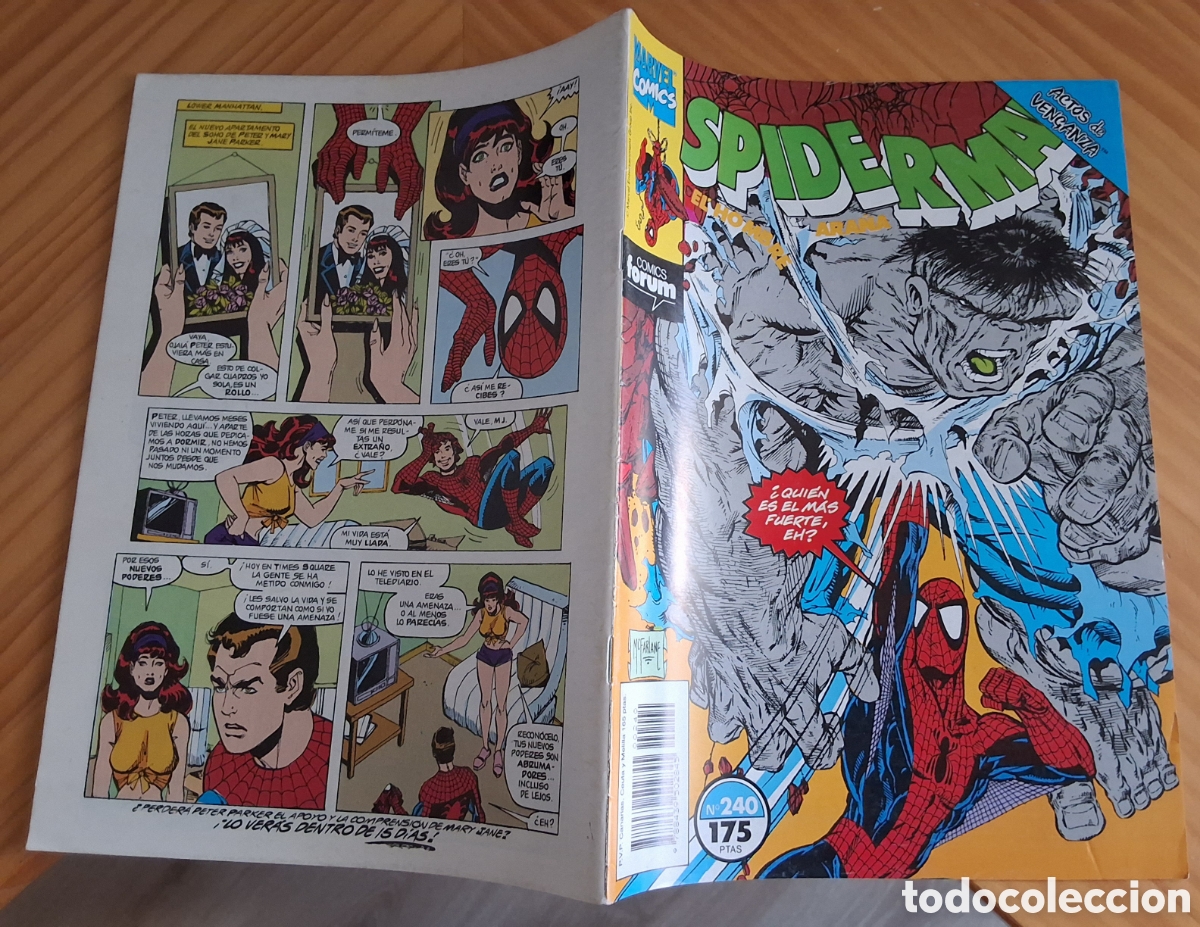 C&oacute;mics: Spiderman forum grapa numero 240