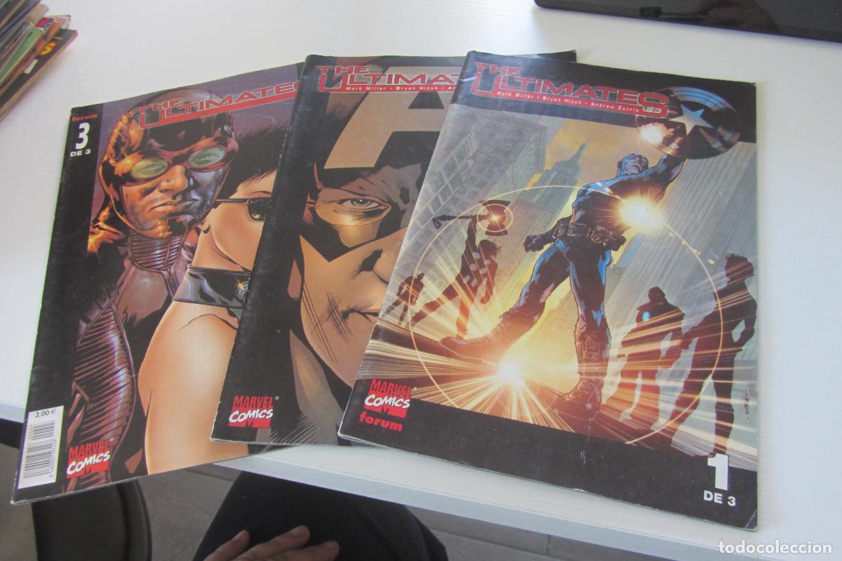C&oacute;mics: THE ULTIMATES - VENGADORES - N&ordm;s 1 , 2 y 3 - COMPLETA - MARK MILLAR MARVEL FORUM. arx362