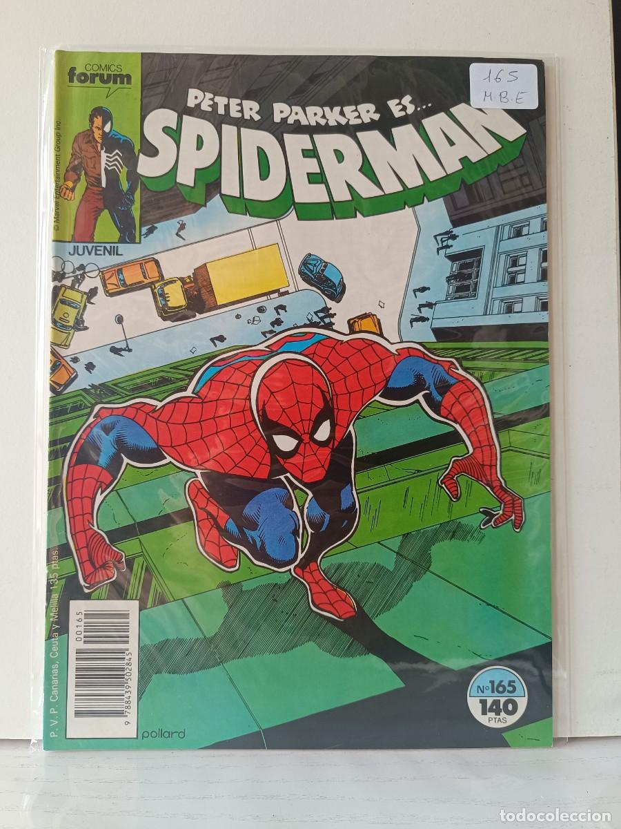 C&oacute;mics: SPIDERMAN NUMERO 165 FORUM LA PEGATINA ESTA EN LA FUNDA