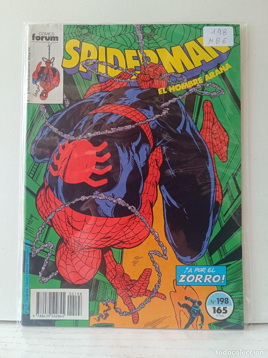 C&oacute;mics: SPIDERMAN NUMERO 198 FORUM LA PEGATINA ESTA EN LA FUNDA