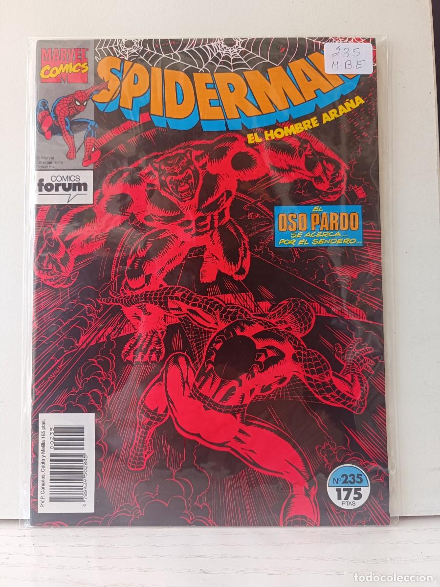 C&oacute;mics: SPIDERMAN NUMERO 235 FORUM LA PEGATINA ESTA EN LA FUNDA