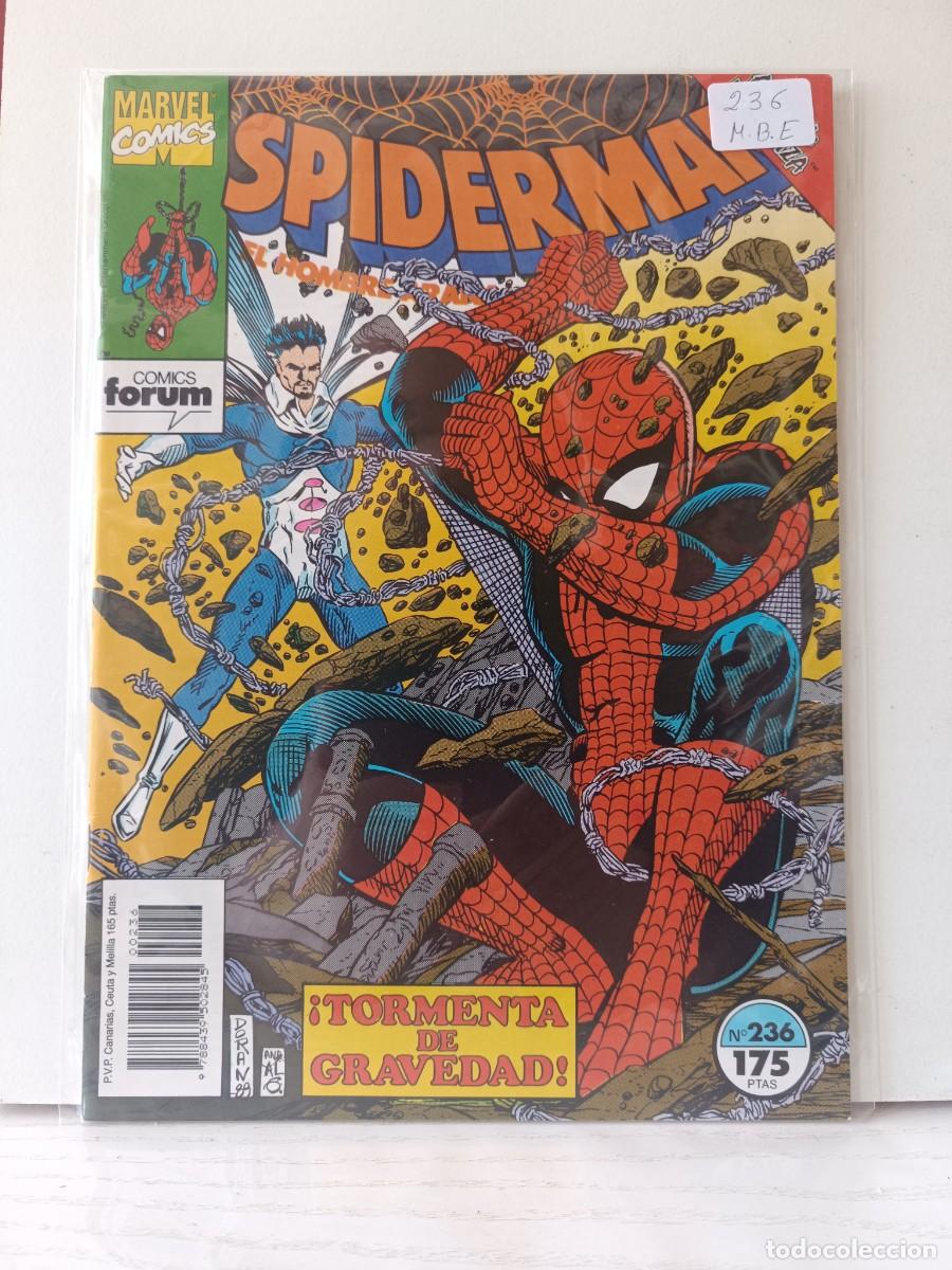 C&oacute;mics: SPIDERMAN NUMERO 236 FORUM LA PEGATINA ESTA EN LA FUNDA