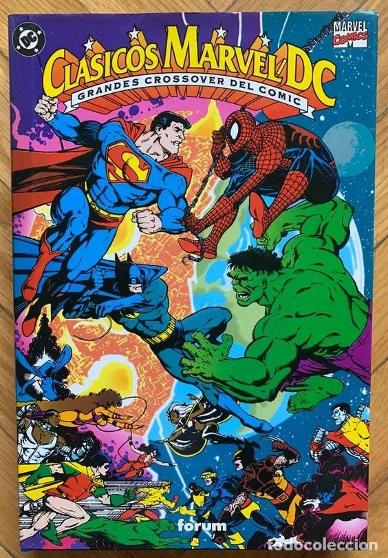 Comics: Cl&aacute;sicos Marvel DC: Grandes Crossover del Comic - Crossovers Superman Batman Spiderman Hulk X Men