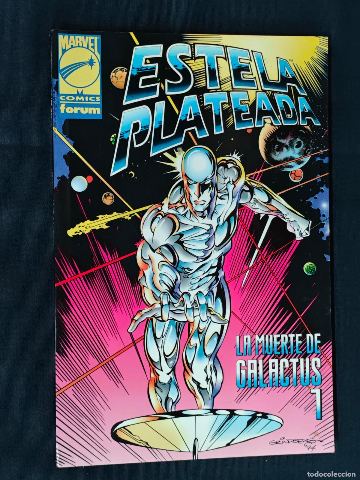 C&oacute;mics: COLECCION COMPLETA - ESTELA PLATEADA - LA MUERTE DE GALACTUS - 2 TOMOS - FORUM