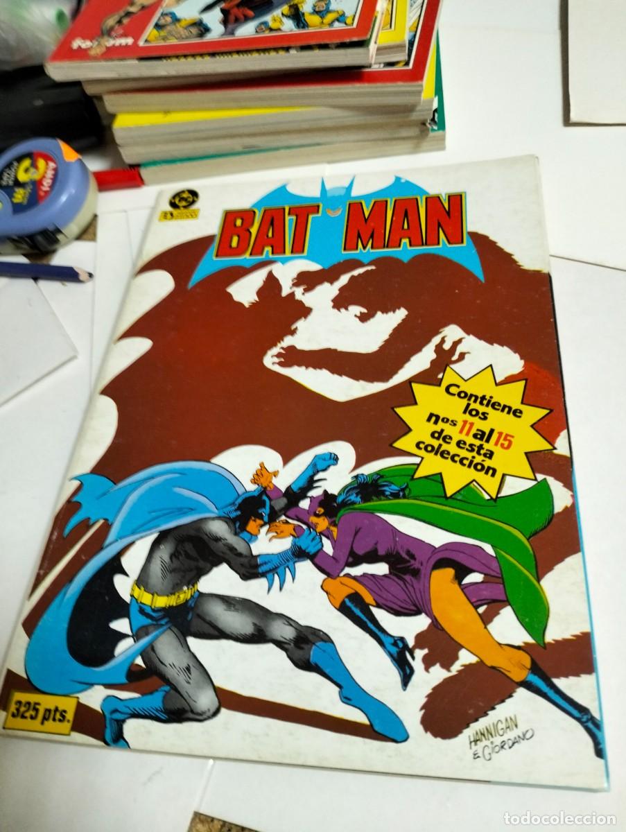 Comics: BATMAN vol. 1 ... # 11 al 15 . ( RETAPADO 5 N&Uacute;MEROS )... ZINCO