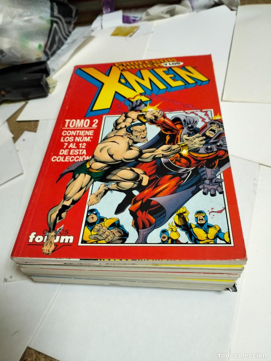 Fumetti: PROFESOR XAVIER y los X-MEN....TOMO 3 ... # 7 al 12 . ( RETAPADO 6 N&Uacute;MEROS )... FORUM