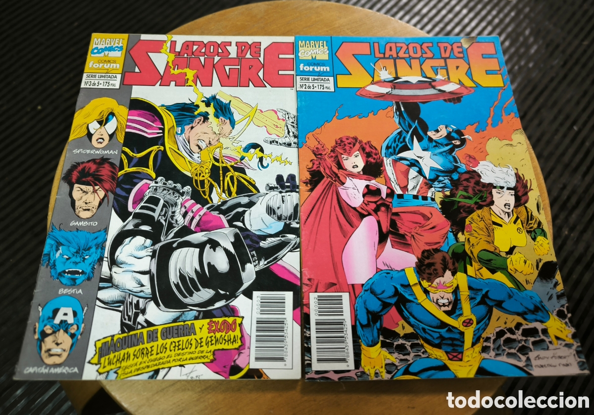 C&oacute;mics: Lazos de Sangre Lote de 2 Numeros , 2 y 3