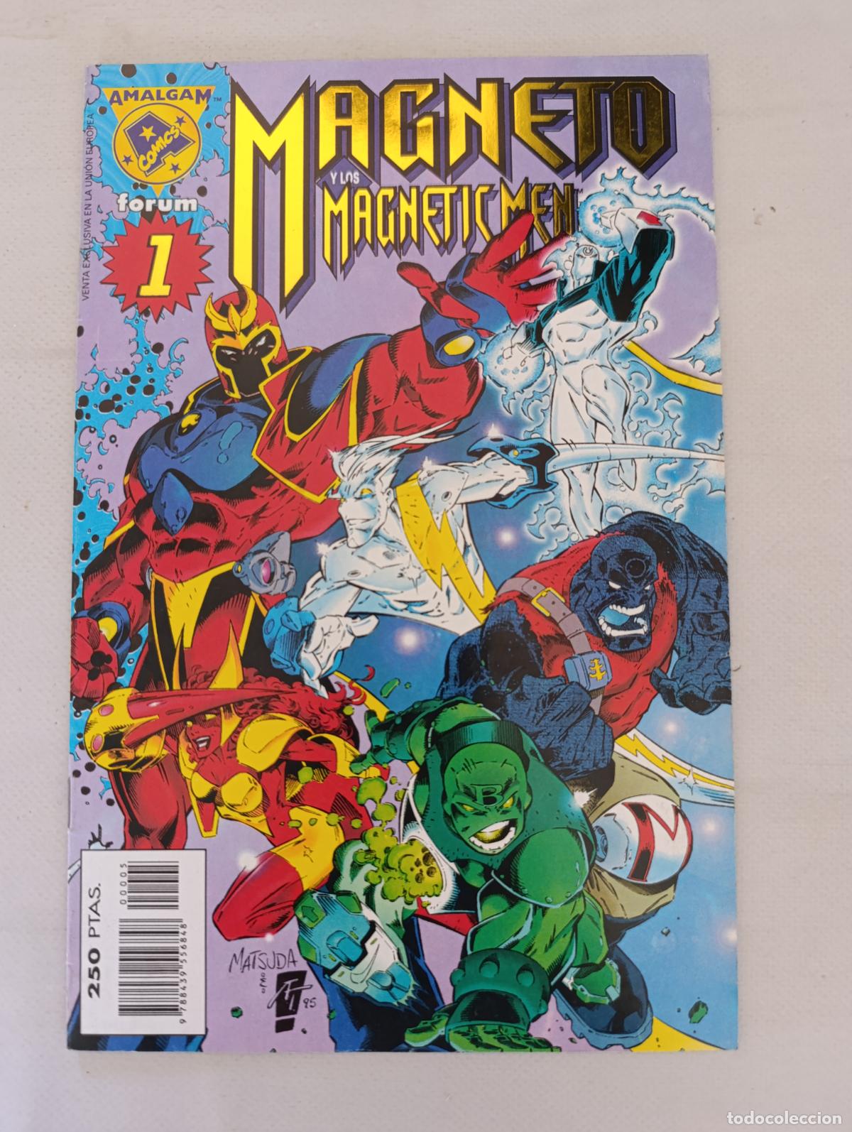 C&oacute;mics: MAGNETO Y LOS MAGNETIC MEN N&ordm; 1 - AMALGAM - FORUM (GO)