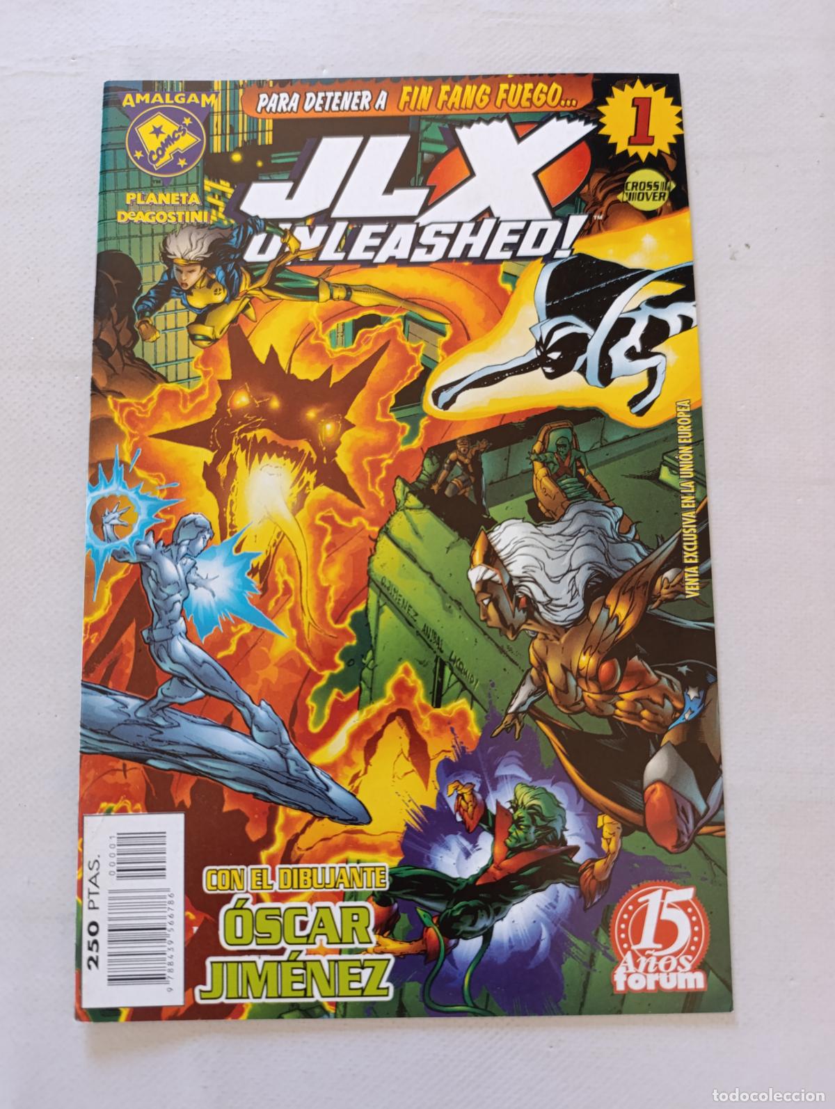 C&oacute;mics: JLX UNLEASHED N&ordm; 1 - AMALGAM - FORUM (GO)