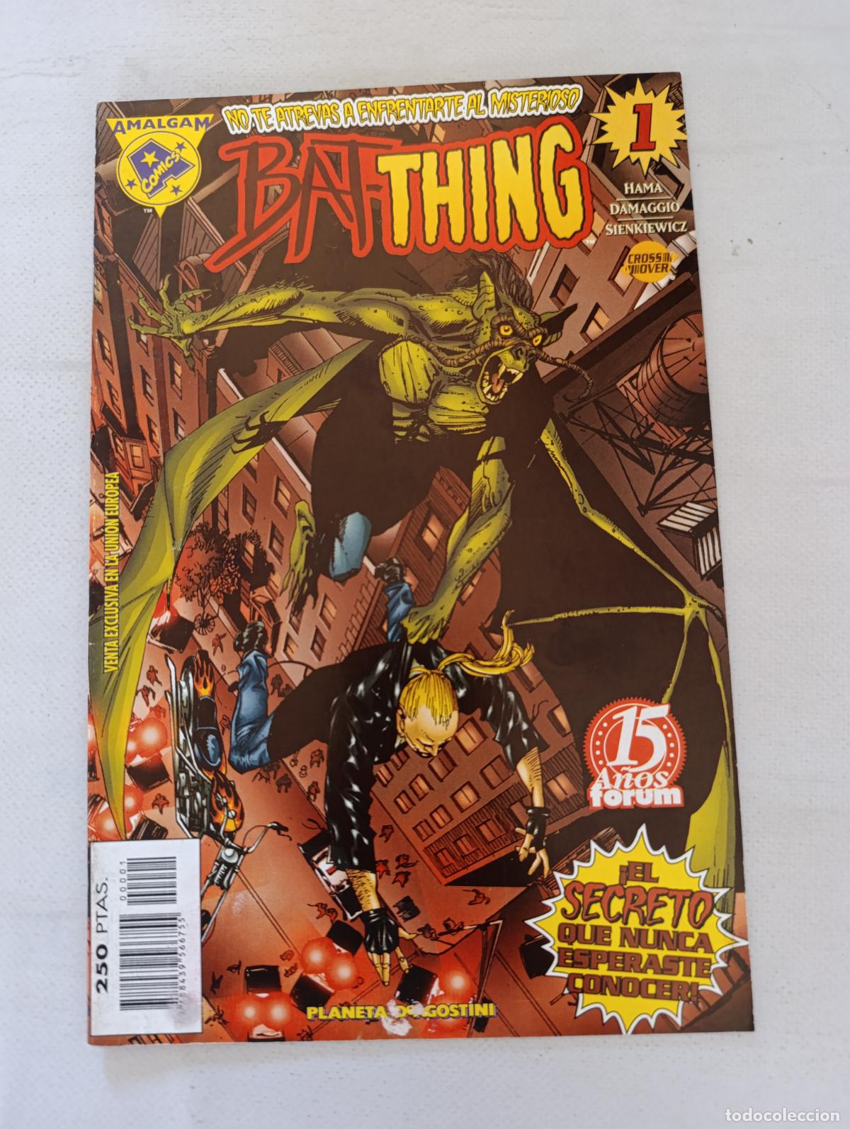 C&oacute;mics: BAT-THING N&ordm; 1 - AMALGAM - FORUM / PLANETA (GF)