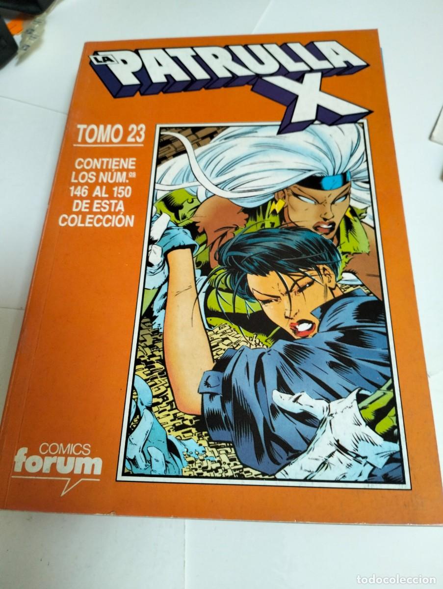 C&oacute;mics: PATRULLA-X vol. 1 ....TOMO 23 ..# 146 al 150 . ( RETAPADO 5 N&Uacute;MEROS )... FORUM