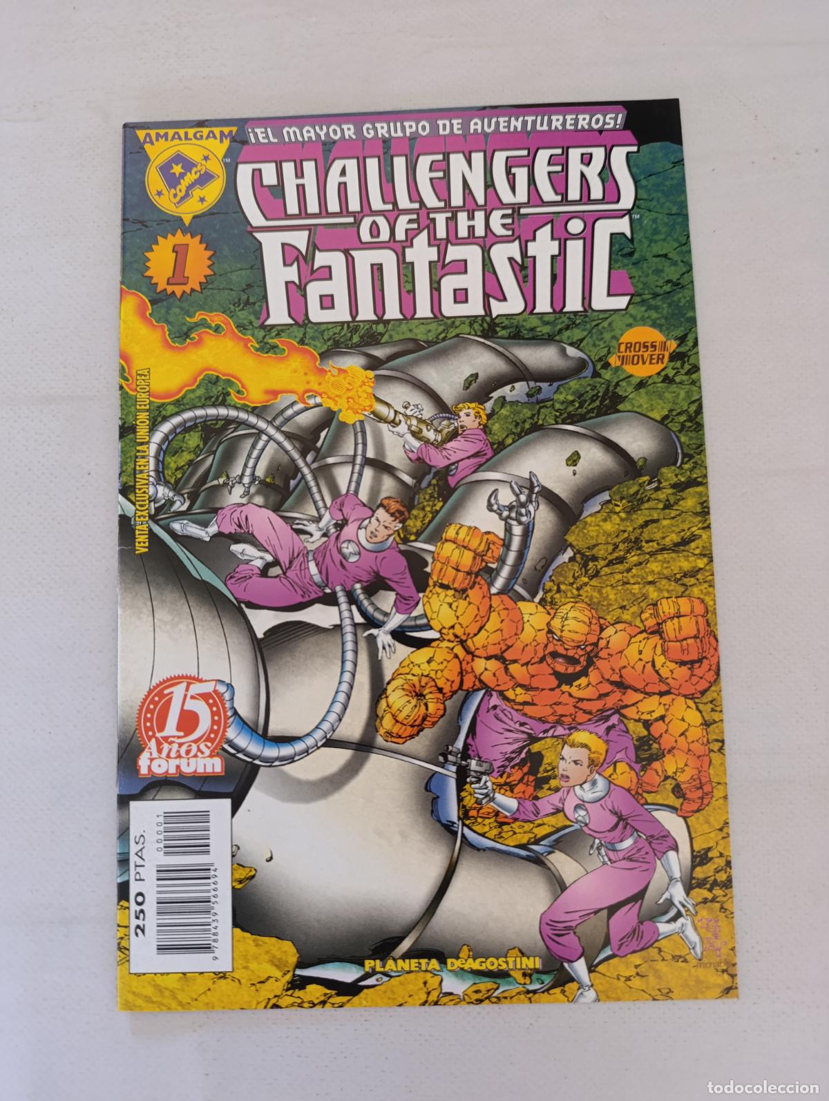 C&oacute;mics: CHALLENGERS OF THE FANTASTIC N&ordm; 1 - AMALGAM - FORUM / PLANETA (GF)