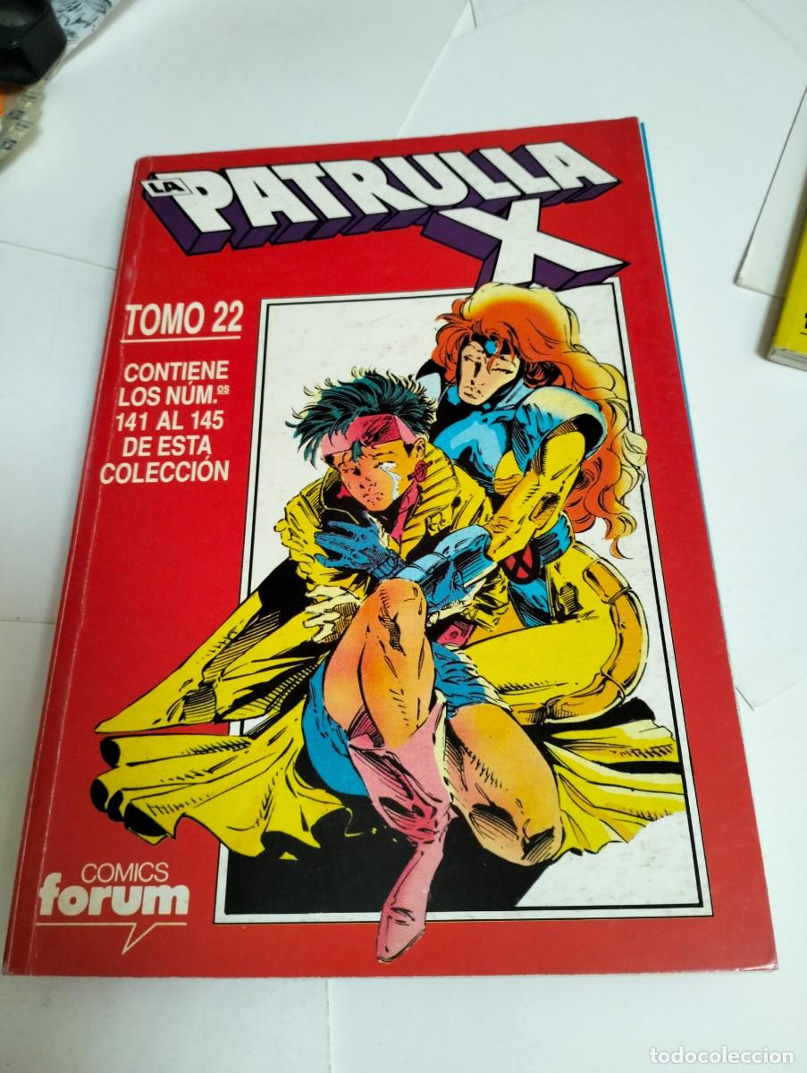 C&oacute;mics: PATRULLA-X vol. 1 ....TOMO 22 ..# 141 al 145 . ( RETAPADO 5 N&Uacute;MEROS )... FORUM