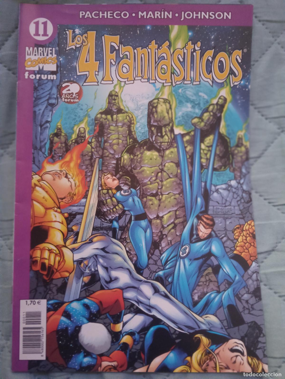 C&oacute;mics: LOS 4 FANTASTICOS vol. 4 N&ordm; 11 FORUM